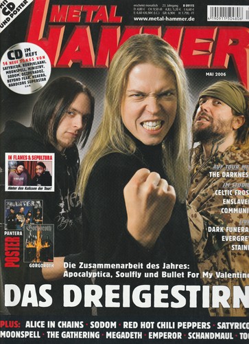 Metal hammer 5 2006 - hammer, #5/2006