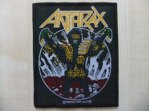 Anthrax judge death aufnäher - anthrax,