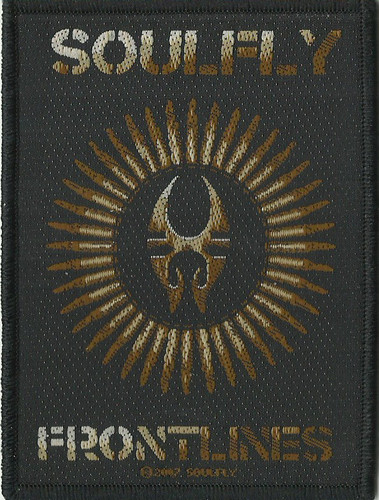 Soulfly woven patch metal - soulfly,