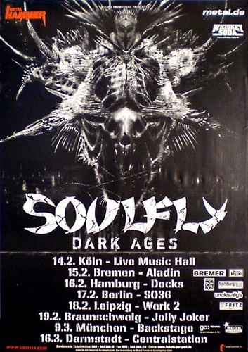 Soulfly konzertplakat von - soulfly,