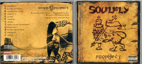Soulfly prophecy cd - soulfly,