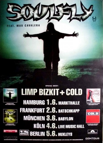 Soulfly 1998 limp bizkit - soulfly,
