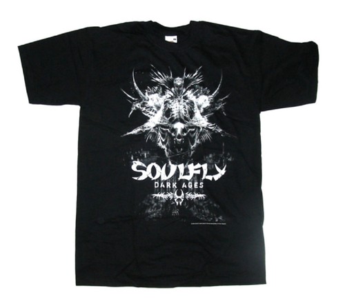 Soulfly dark ages t shirt - -, t-shirt
