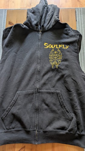 Soulfly hoodie - (zipped),