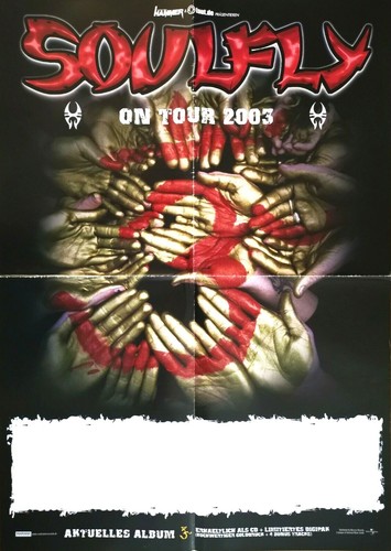 Soulfly 2003 tour - , orig