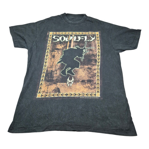 Soulfly vintage shirt 2001 - soulfly, t-shirt